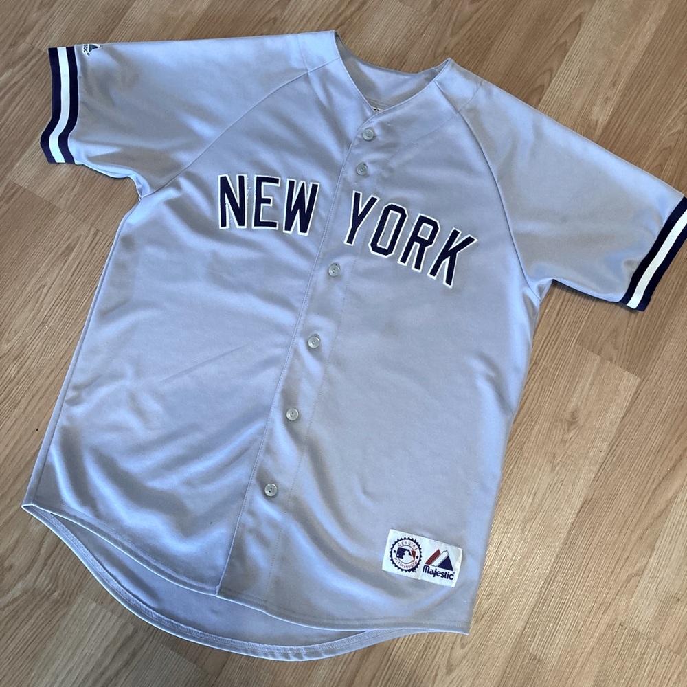 New York Yankees Jersey Mariano Rivera Vintage Road Jersey #42 Size Large
